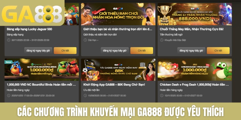4+ Khuyến mại GA888 thưởng cực khủng nên tham gia ngay - Zenlucky89