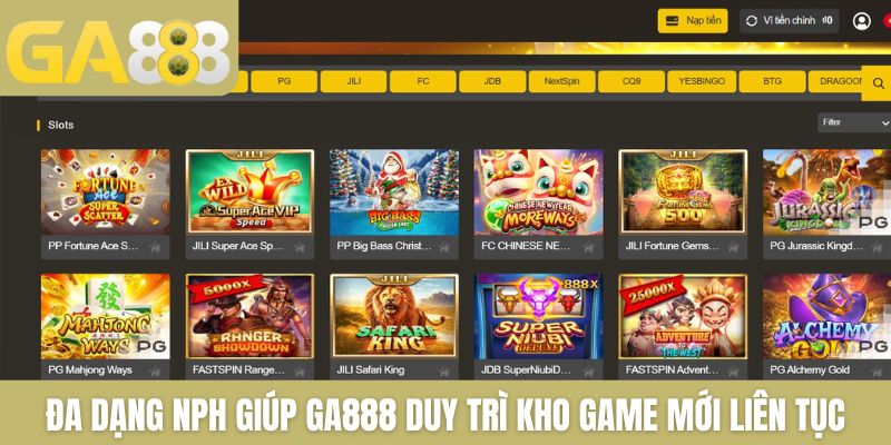 Nổ Hũ GA888 - Sảnh Game Hấp Dẫn, Trả Thưởng Xanh Chín Nhất - Zenlucky89