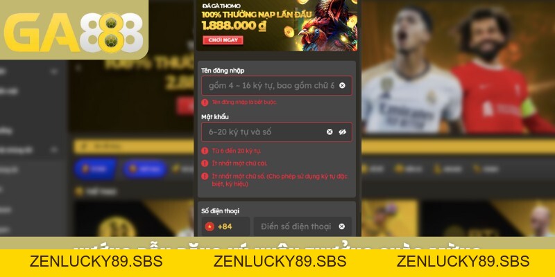Ga888 | Link Vào +888k Xanh Chín Chào Tân Thủ Nạp Đầu - Zenlucky89