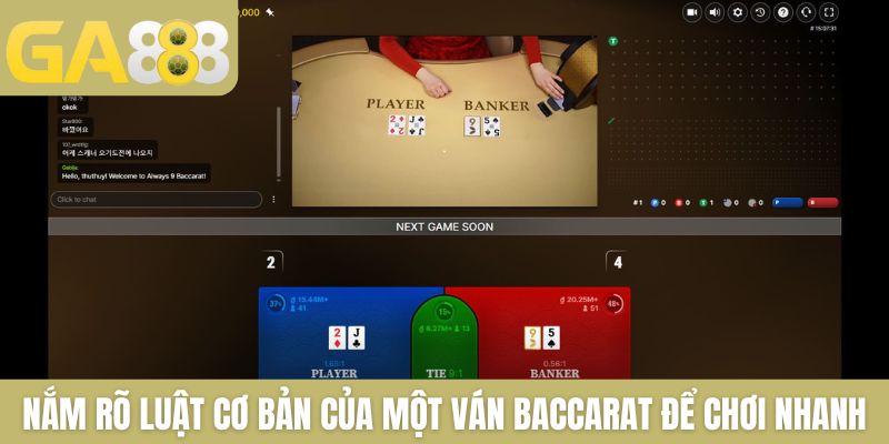 Baccarat GA888: Hướng Dẫn Cách Chơi Chuẩn Cho Người Mới - Zenlucky89